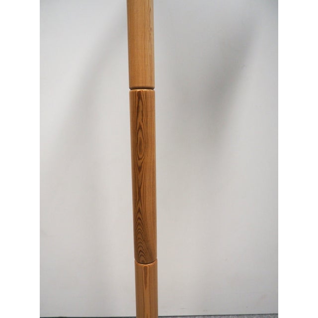 Pine Floor Lamp for Solbacken, Sweden, 1970s For Sale - Image 11 of 15
