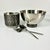 Metal 1970s Mid-Century Danish Modern Gustavia Boho Chic Swedish Salad Bowls Set - 7 Pieces For Sale - Image 7 of 18