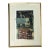 Vintage Framed Mixed Media Artwork on Paper For Sale
