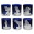 ARTEL Arctic Collection Set of Double Old Fashioned Glasses, Ink, Set of 6 For Sale - Image 9 of 9