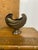 Art Deco Vintage Hollywood Regency Style Brass Nautilus Shell Footed Planter For Sale - Image 3 of 4