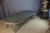 Gray Vintage Dining Table with Three Leaves, 1950s For Sale - Image 8 of 11