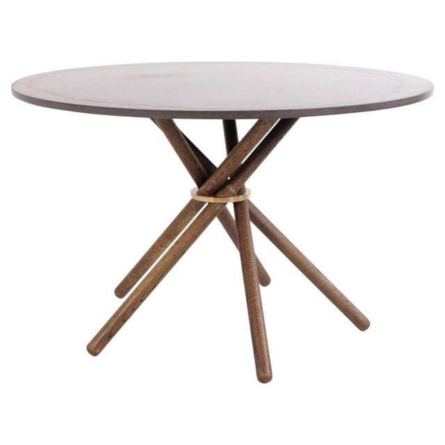 Hector 120 Dining Table with Extension Leaves from Eberhart Furniture For Sale - Image 15 of 15