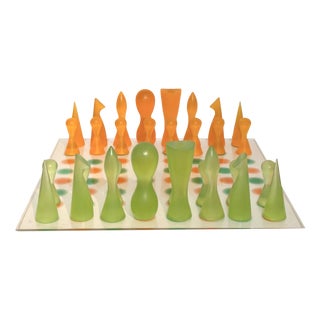 Karim Rachid Chess Set by Karim Rashid, 2000, Set of 33 For Sale