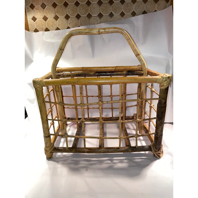 This listing is for a bamboo music or magazine stand/rack This one dates to the late 19th century and is most likely...