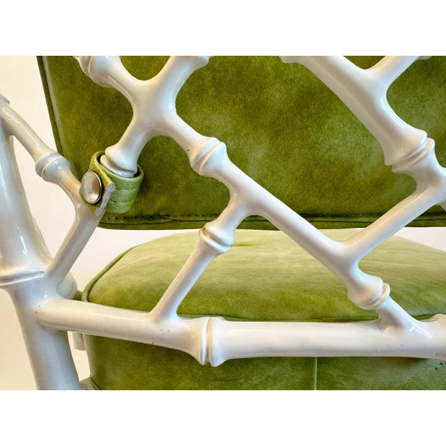 1950s Phyllis Morris Vintage Bamboo Chair For Sale - Image 10 of 11