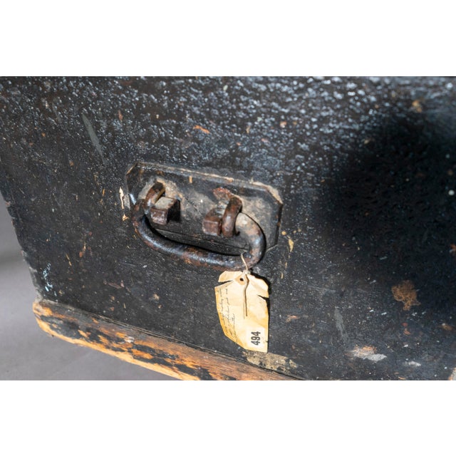 Early 20th Century Early 20th Century Steamer Trunk / Tool Chest For Sale - Image 5 of 7
