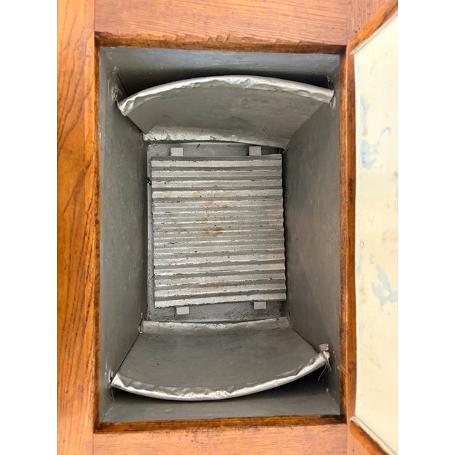 Antique Oak Ice Chest by “The Vermonter” For Sale - Image 10 of 11