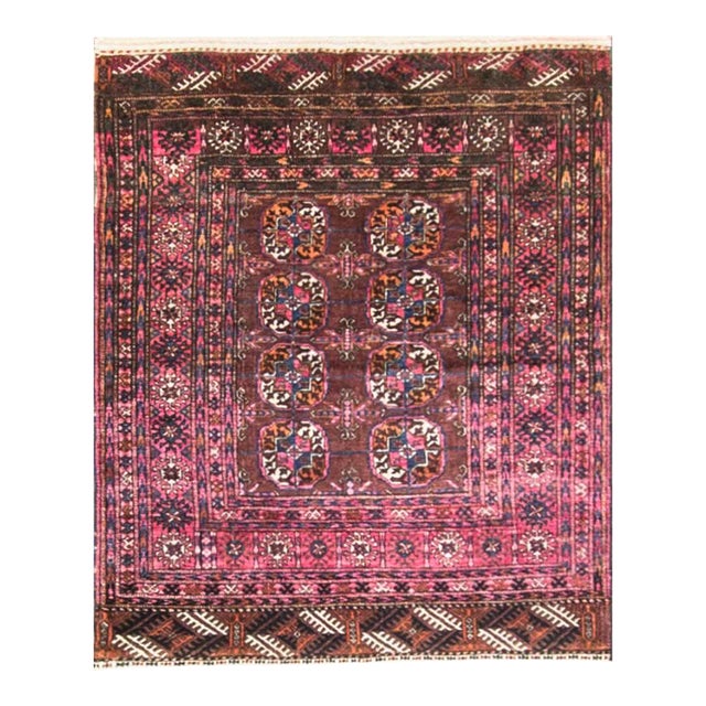 Antique Ersari Turkoman Tribal Rug For Sale