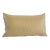 Decorative Luxurious Lumbar Throw Pillow in Champagne Gold Shimmer For Sale