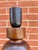 Pair of Swedish Freeform Table Lamps, Solid Turned Stained Pine, Sweden, 1960s For Sale In New York - Image 6 of 11