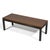 A simple form with subtle details, this coffee table attributed to Harvey Probber has a mahogany top which floats over the...