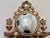 Antique French Gilt Wood Clock Case W/Mirrored Convex Glass For Sale - Image 14 of 16