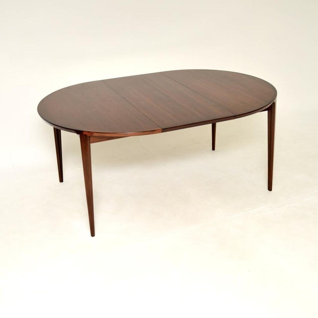 An absolutely stunning Danish vintage dining table by Rosengren Hansen, dating from the 1960’s. It is of outstanding...