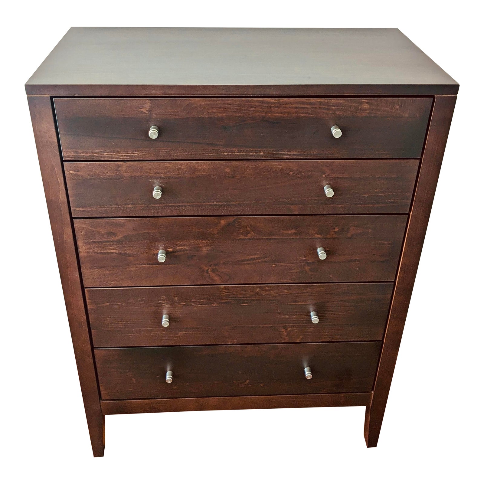 Room & Board Solid Wood Tall Dresser | Chairish