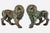 19th Century Neoclassical Bronze Lion Sculptures With Aged Patina For Sale - Image 10 of 11