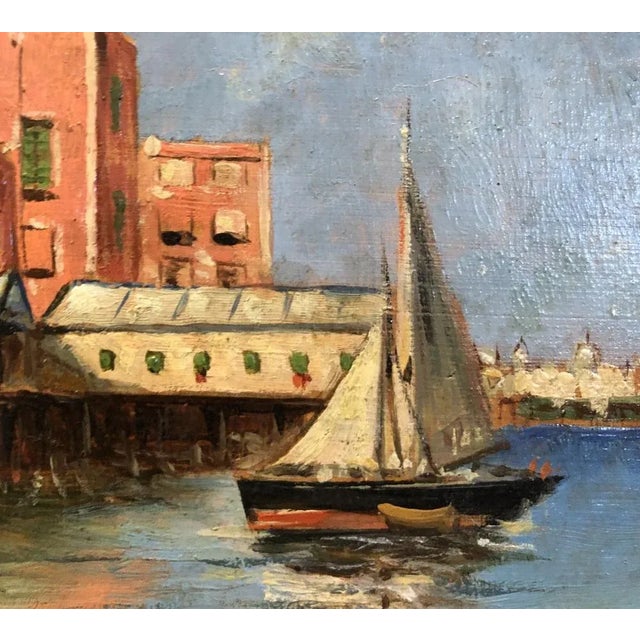 Burno, Napoli, 1889, Oil on Wood, Framed For Sale - Image 4 of 11