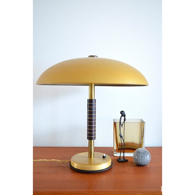 Vintage Art Deco Desk Lamp, 1940s For Sale - Image 4 of 8
