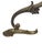 Classicist Bronze Wall Lamp, Germany, 1900s For Sale - Image 3 of 10