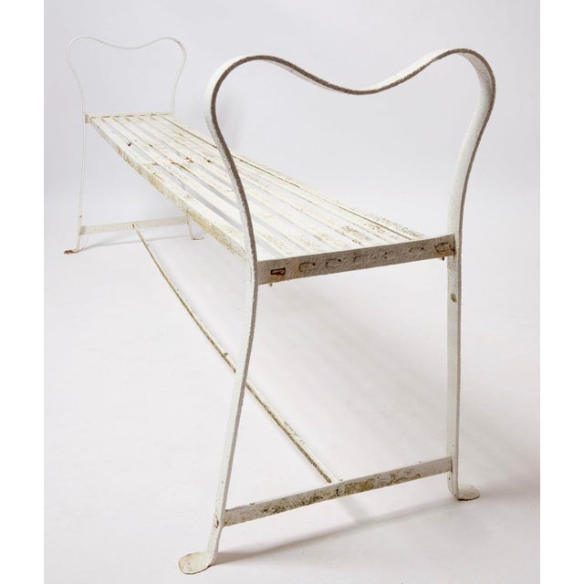 Traditional Early 19th Century English Regency Garden Bench For Sale - Image 3 of 3