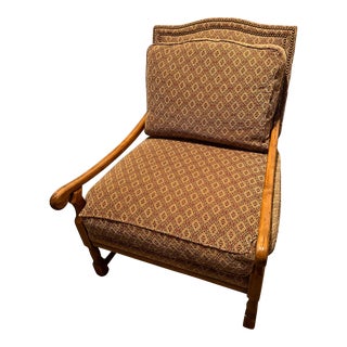 1990s Bausman & Co Louis XIII Occasional Chair For Sale