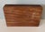 Wood Antique Anglo-Indian Kashmir Hand-Carved Wood Jewelry Box Velvet Lined 1920s For Sale - Image 7 of 18