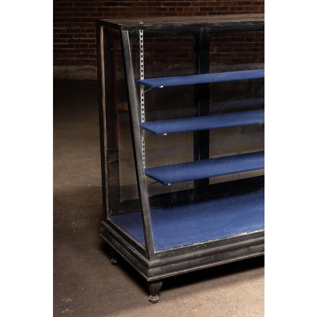 Early 20th Century Early 20th Century Wood and Glass General Store Display Case For Sale - Image 5 of 11