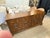 Vintage Mastercraft Credenza Sideboard 1970s Burl Wood & Brass Tassel Pulls For Sale - Image 9 of 17