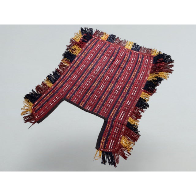 1920s Vintage Handwoven Kilim Horse Cover Blanket, 1920s For Sale - Image 5 of 18
