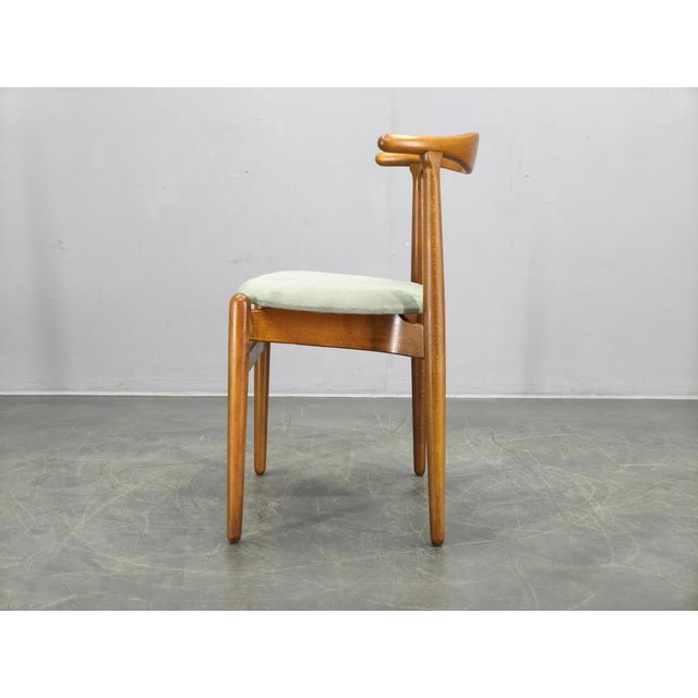 Model 708 Chair attributed to Hans J. Wegner for Fritz Hansen, Denmark, 1960s For Sale - Image 9 of 13