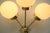 Glass Space Age Sputnik Brass Wall Lamp, 1970s For Sale - Image 7 of 8