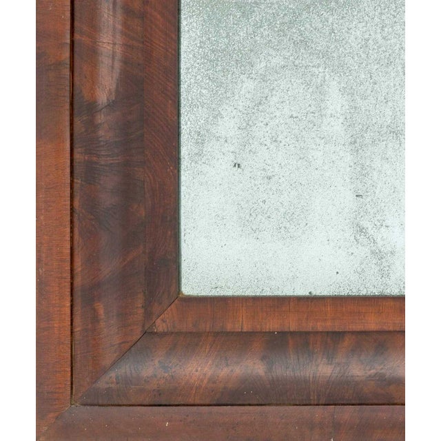 American American Flame Mahogany Ogee Mirror For Sale - Image 3 of 6
