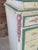 Cream Vintage French Country Distressed Jewelry & Lingerie Chest on Casters For Sale - Image 8 of 12