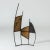 Leather and Metal Sculpture by Fred Leyman For Sale - Image 3 of 6