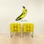 Wood Yellow Bedside Tables from Justfurnituress SRL, Set of 2 For Sale - Image 7 of 7