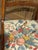 English Mid-20th Century Tell City Mahogany Duncan Phyfe Rose Back Chairs in Vintage Designer Document Fabric - A Pair For Sale - Image 3 of 12
