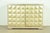 Mid-Century Modern Barbara Barry for Baker Furniture Diamond Silver Leaf Cabinet or Credenza For Sale - Image 3 of 13