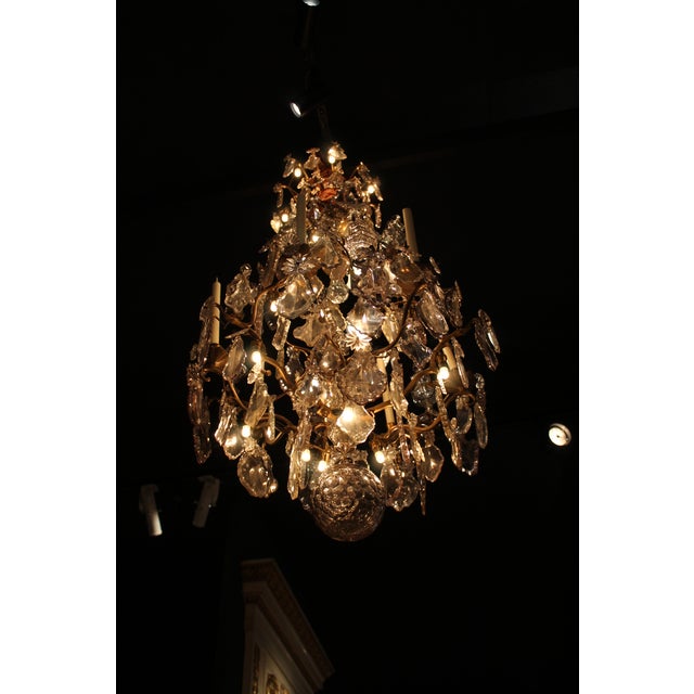 Antique French Chandelier, 1750 For Sale - Image 3 of 11