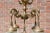 Mid 20th Century Brass Chandelier, Western Europe., 1950s For Sale - Image 6 of 10