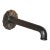 Reproduction Cast Bronze Fountain Spout With Bronze Daisy Escutcheon For Sale