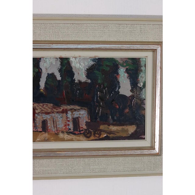 Bertil Wahlberg, Nestled Houses, 1960s, Oil on Canvas, Framed For Sale - Image 18 of 18