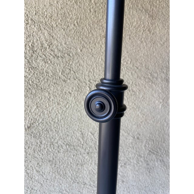 Pottery Barn Chelsea Metal Adjustable Floor Lamps - A Pair For Sale - Image 9 of 11