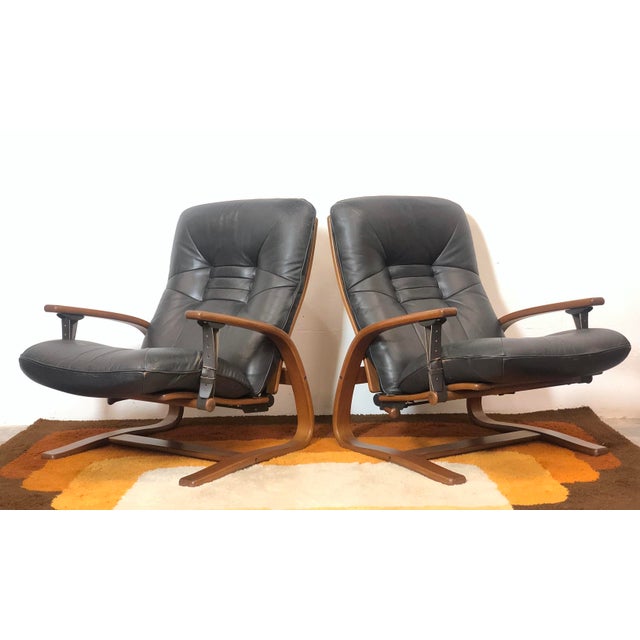 Vintage Armchairs from Westnofa, 1970s, Set of 2 For Sale - Image 18 of 18