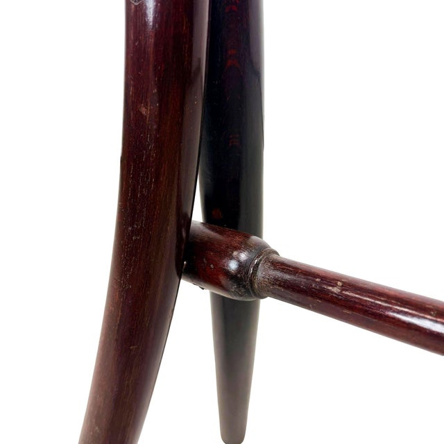 Brown Vienna Secession Bent Oak Mute Servant Valet by Thonet No.101 For Sale - Image 8 of 9