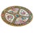 Mid 20th Century Large Mid-20th Century Hand-Painted Chinese Export Rose Medallion Charger 16.25" For Sale - Image 5 of 10