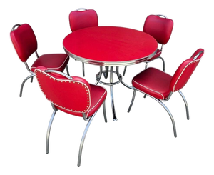 Vintage Table and Chairs Dining Set by Acme
