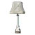 1920s Marble Lamp in the Neoclassical Style With Original Shade For Sale