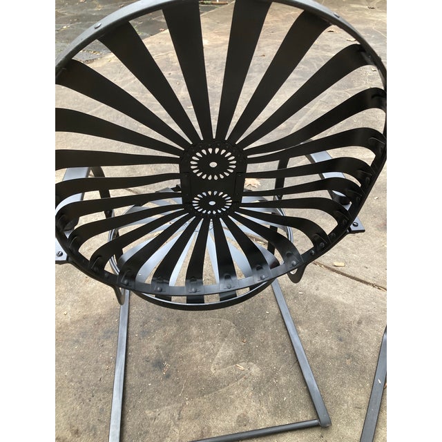 Mid 20th Century Mid 20th Century Francois Carre King Cantilever Bouncer Rockers - A Pair, Restored For Sale - Image 5 of 9