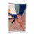 Abstract Landscape Color-Block Hand-Knotted Wool Rug | 10'1" X 6'7" | One of a Kind For Sale
