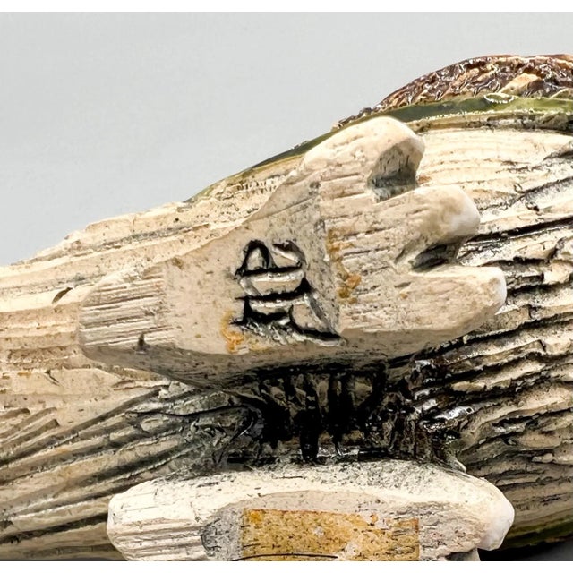 Ceramic Vintage Artesania Rinconada Pheasant Bird Ceramic Figurine For Sale - Image 7 of 12